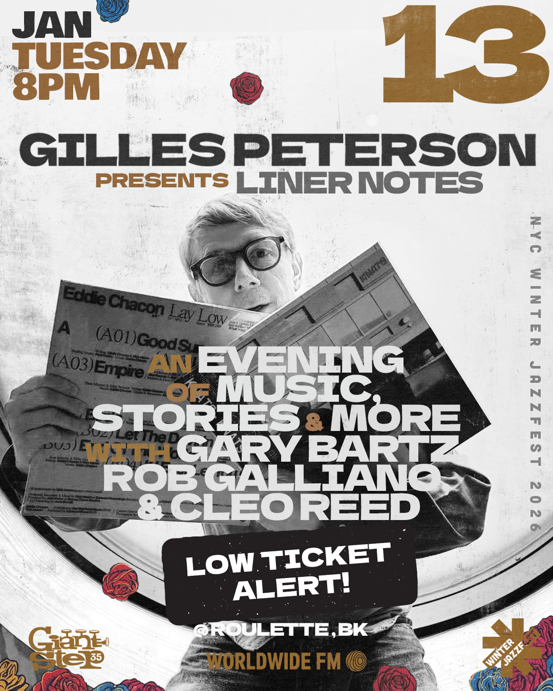 Gilles Peterson's Liner Notes 1/13/25 — Winter Jazzfest